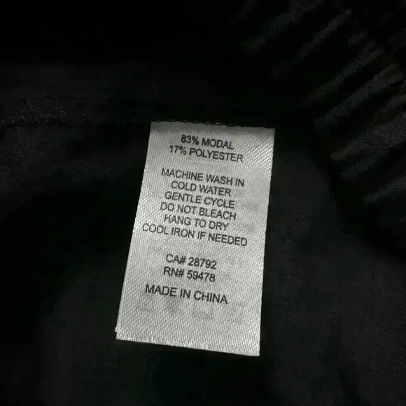 NWT Joie Womens Large Black Cargo Jogger Utility Tech Gorpcore Grunge Pants - Picture 13 of 14